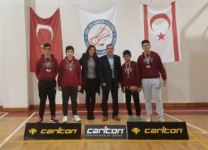 U15 2018 TEK ERKEK ÖDÜL