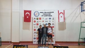 U19 KKTC BADMİNTON ŞAMPİYONASINDA SEYMEN-EREN VE YDÜ DAMGASI