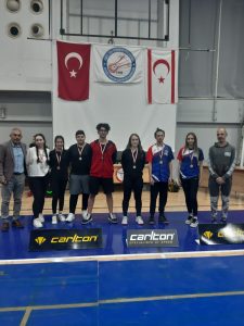 U19 KKTC BADMİNTON ŞAMPİYONASI MİLLİ TAKIM SEÇMESİ SONA ERDİ